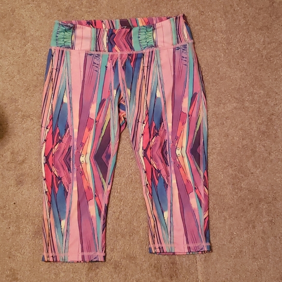 Zella Pants - Z by Zella Multicolored Capris.